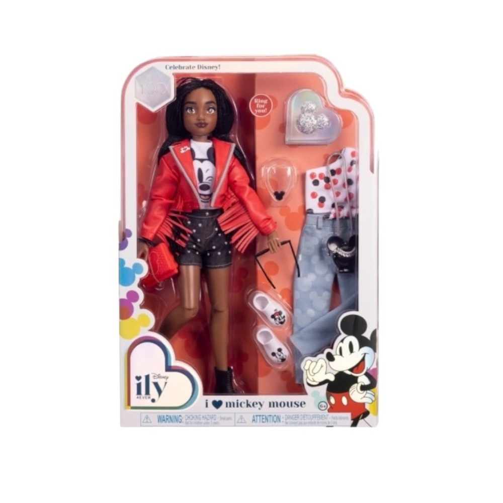 Disney Ily 4EVER I ♡ Mickey Fashion Doll with Two Gorgeous Fashions Outfits